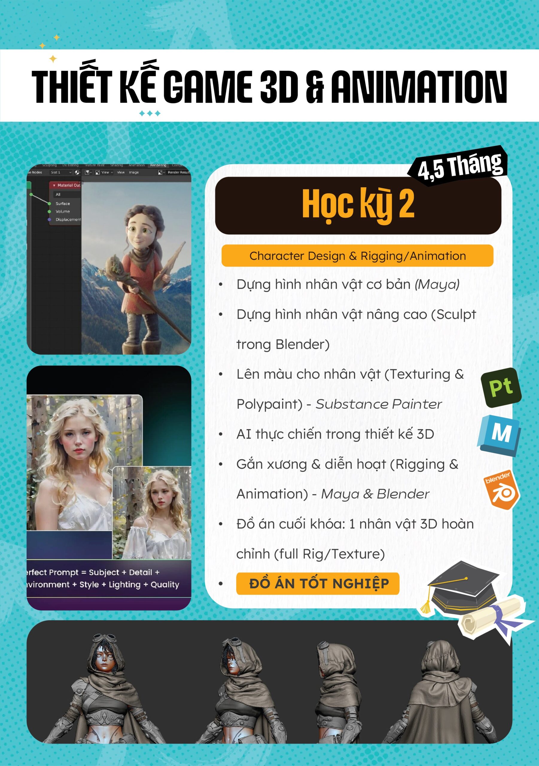 Khóa học chuyên viên thiết kế 3d kỳ 2