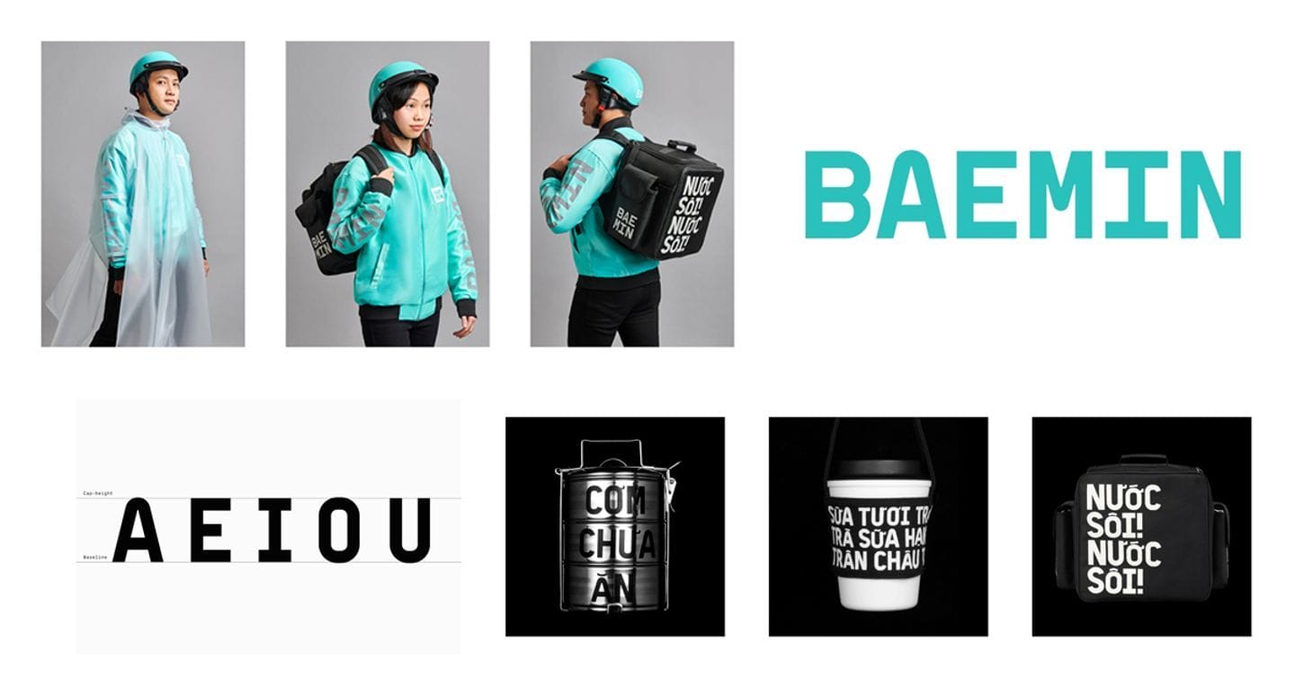 Baemin: Bộ nhận diện thương hiệu trong mơ của Graphic Designer