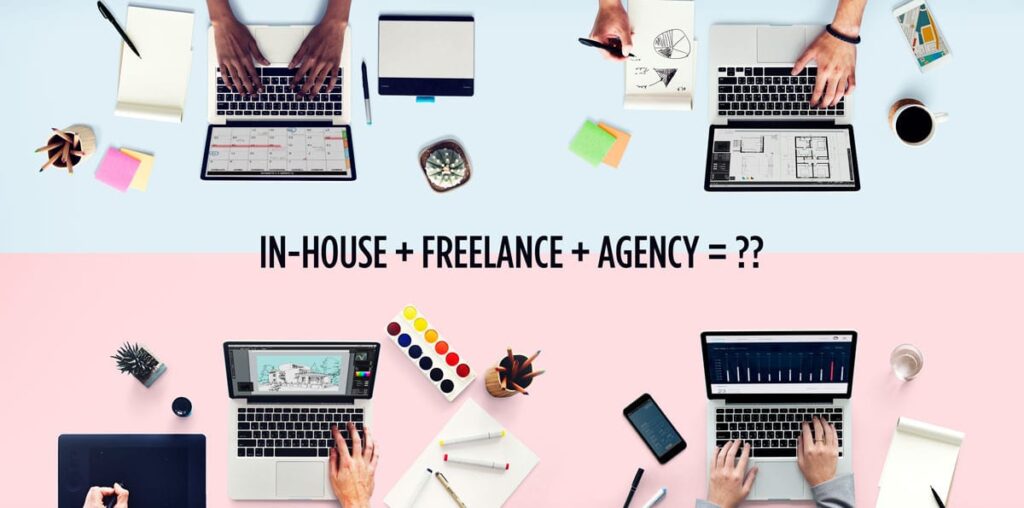Phân biệt Designer: In-house, Agency và Freelance là gì?