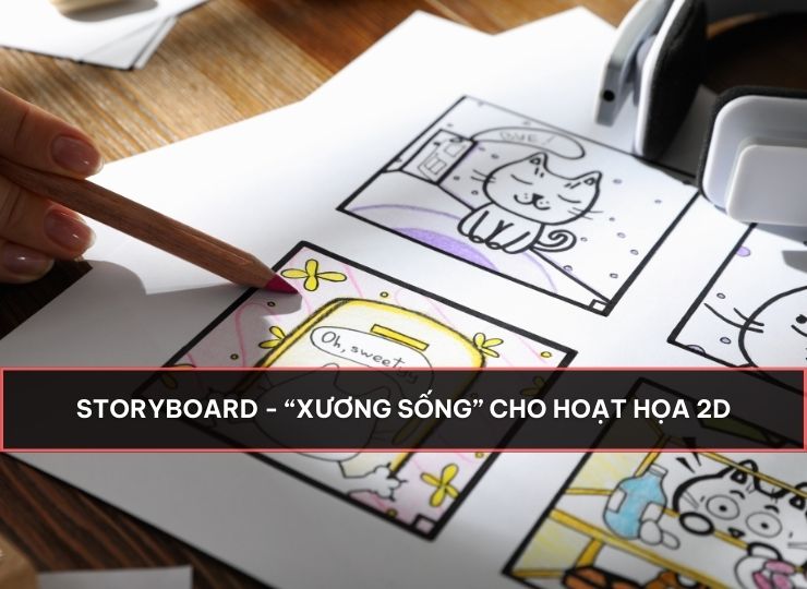 Storyboard – “Xương sống” cho Hoạt họa 2D