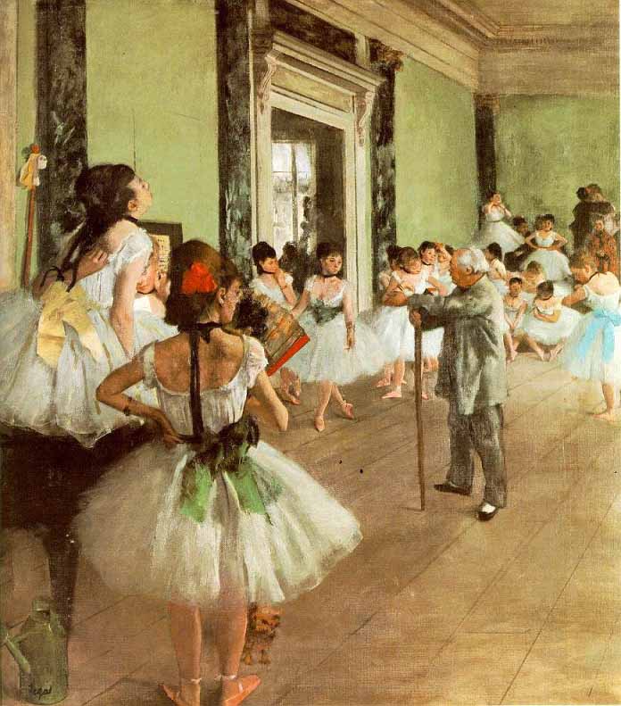 The Ballet Class – Edgar Degas 