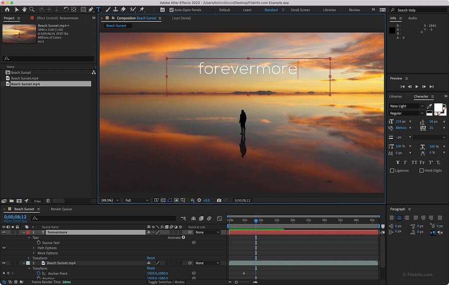 Phần mềm dựng phim, làm Animation đỉnh cao Adobe After Effect