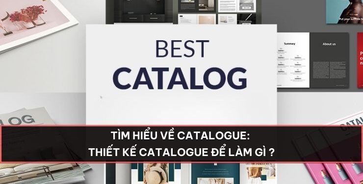Tìm hiểu về Catalogue: Thiết kế Catalogue để làm gì ?
