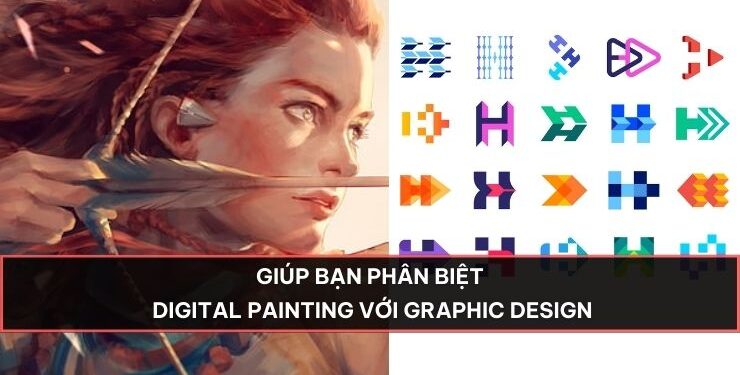 Giúp bạn phân biệt Digital Painting với Graphic Design