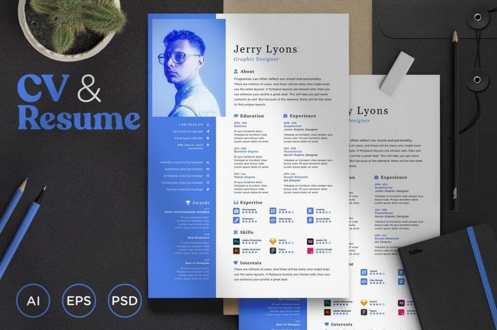 Chú ý số trang CV