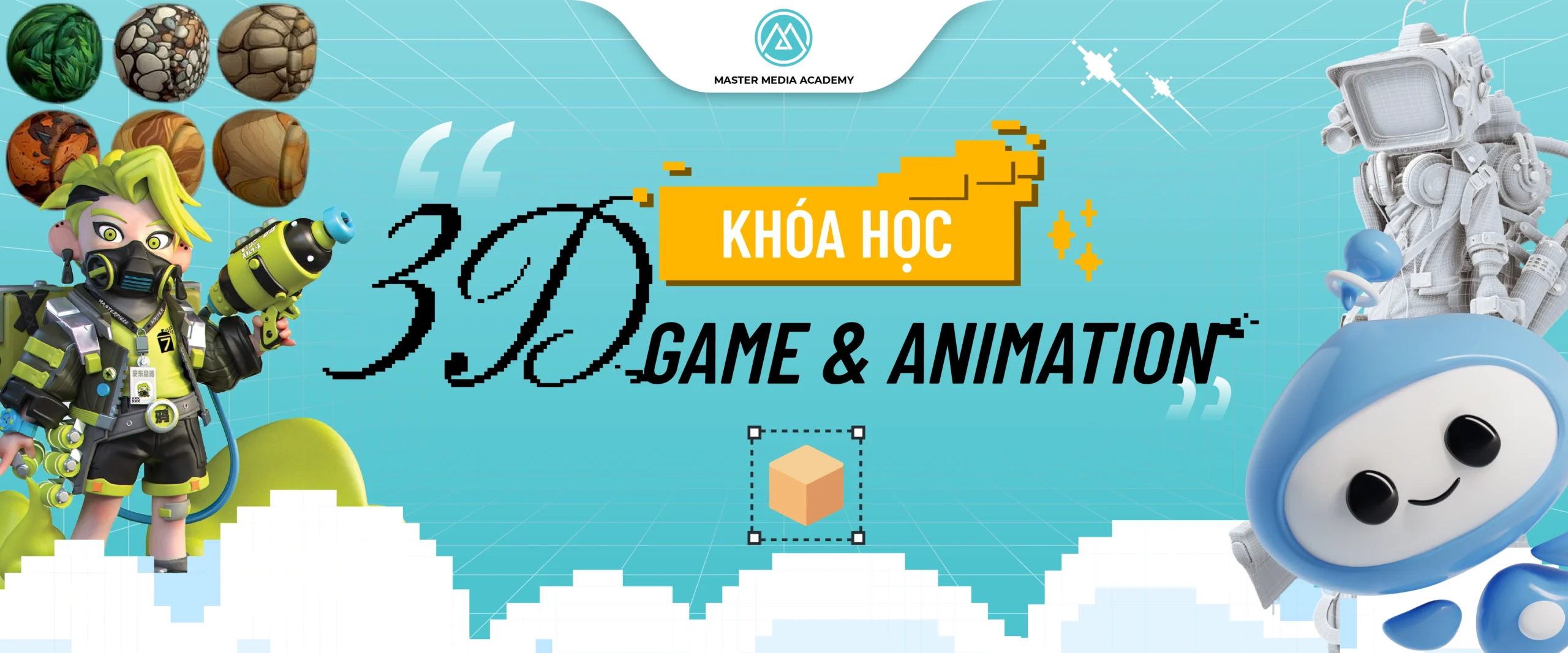 Khóa học thiết kế đồ họa 3d, game, hoạt hình, animation