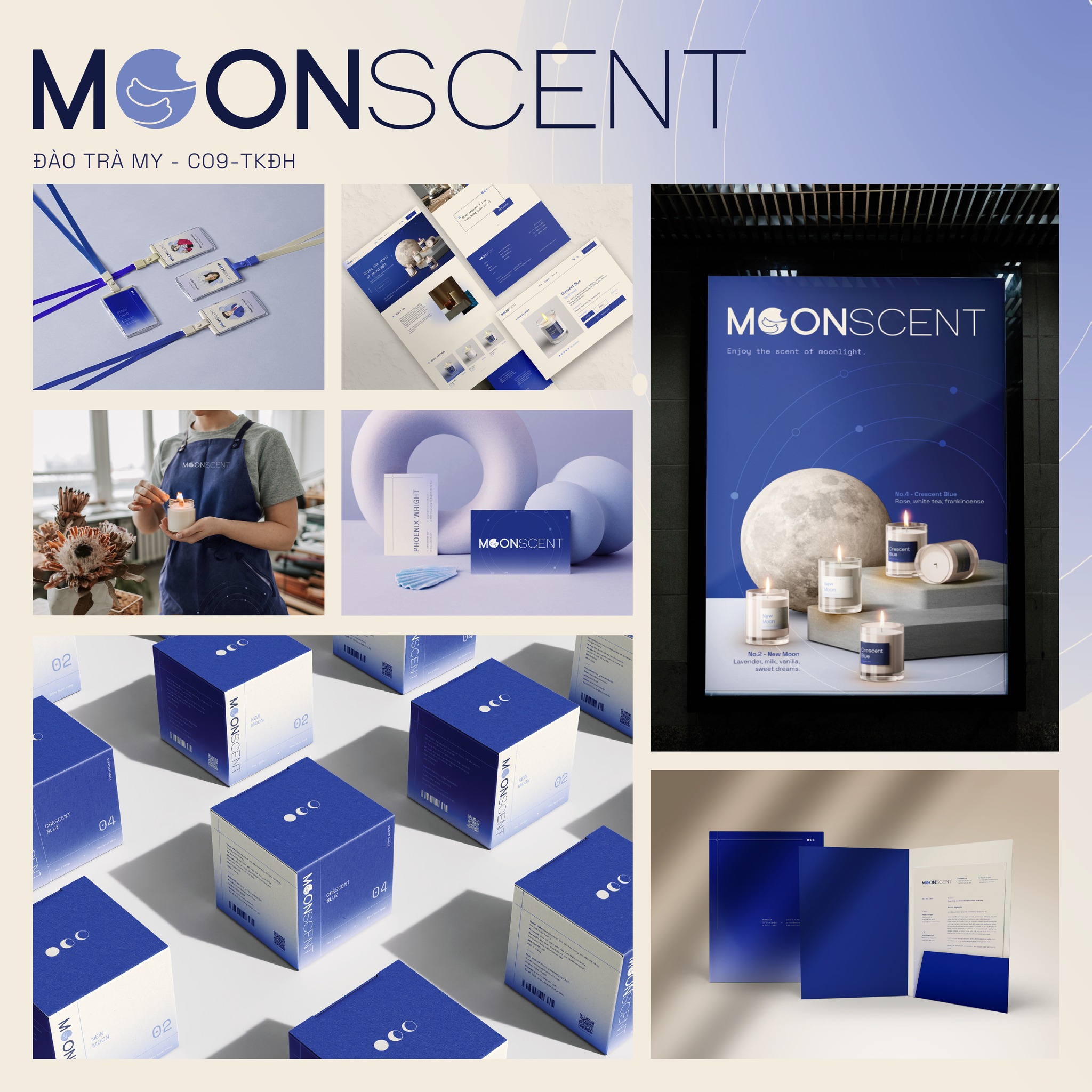 MOONSCENT - Thiết kế của học viên Đào Trà My, MMA