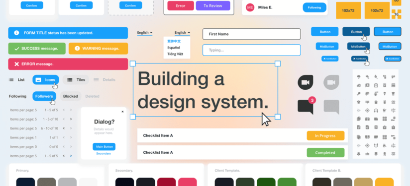 Tất tần tật thông tin cần biết về Design System – Lợi ích và khó khăn