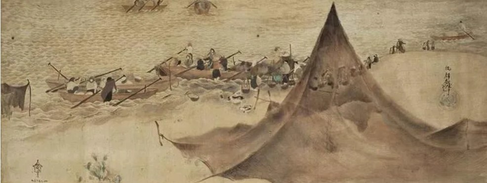 Landscape with Fishing Boats - Nguyễn Tường Lân