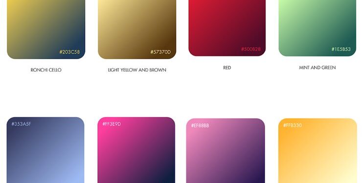 Khám Phá Những Dải Màu Gradient Biến Hóa Thiết Kế Của Bạn