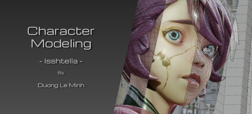 Nhân Vật Isshtella- Sản Phẩm Của Học Viên Dương Lê Minh