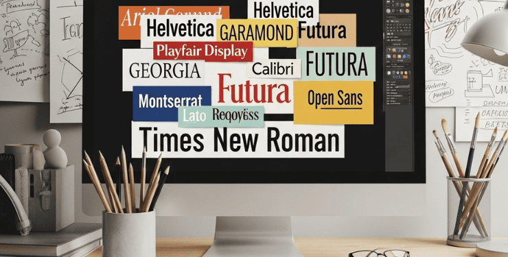 Khám Phá 12 Kiểu Chữ Phổ Biến Nhất Trong Thiết Kế Đồ Họa