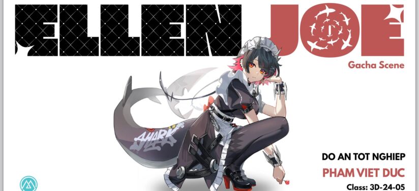 GACHA SCENE ELLEN JOE – HỌC VIÊN PHẠM VIỆT ĐỨC