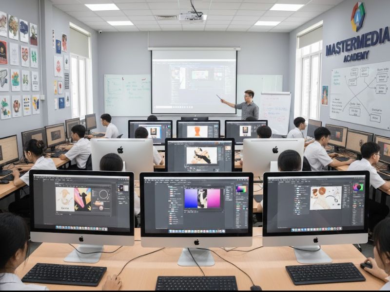 Học công cụ adobe illustrator không khó nhưng cần có người hướng dẫn