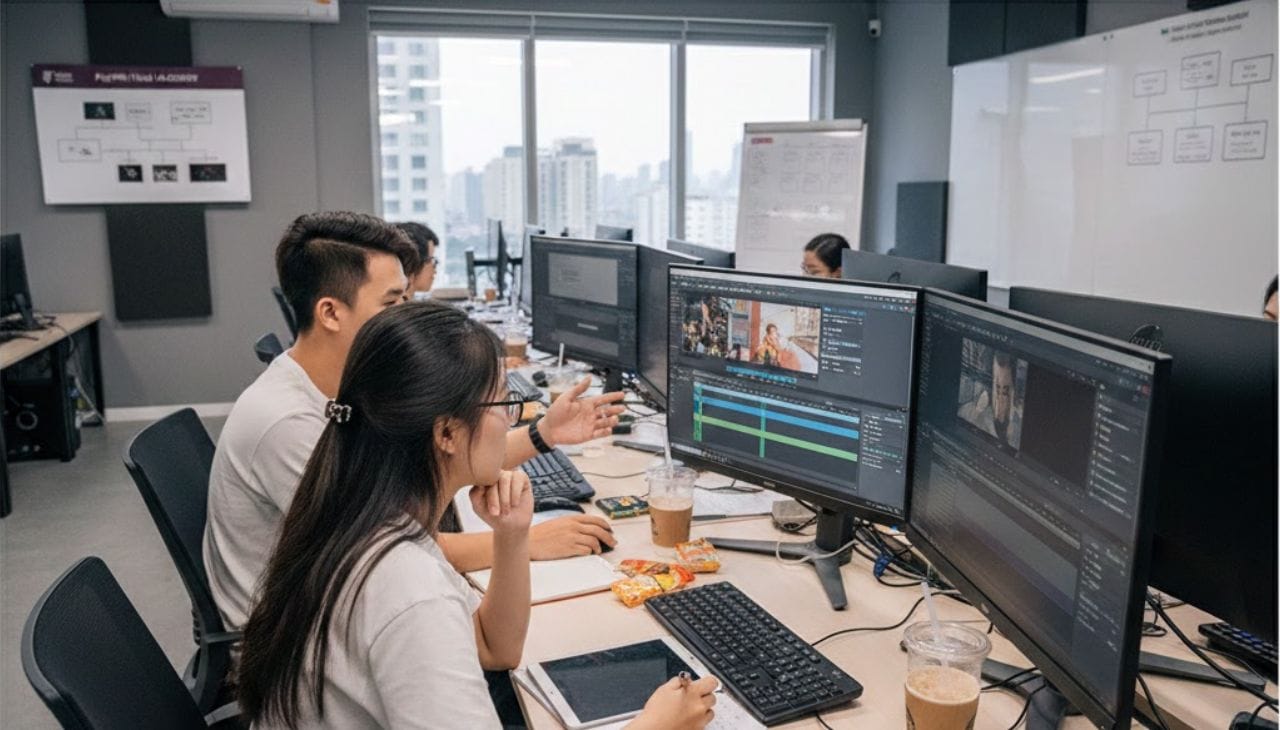 Học dựng video chuyên nghiệp, đào tạo edit video Hà Nội