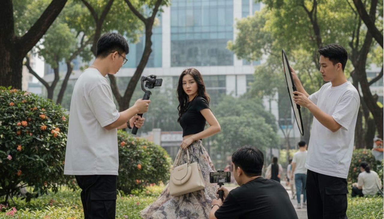 Học quay video bằng điện thoại, trung tâm đào tạo quay dựng mobi