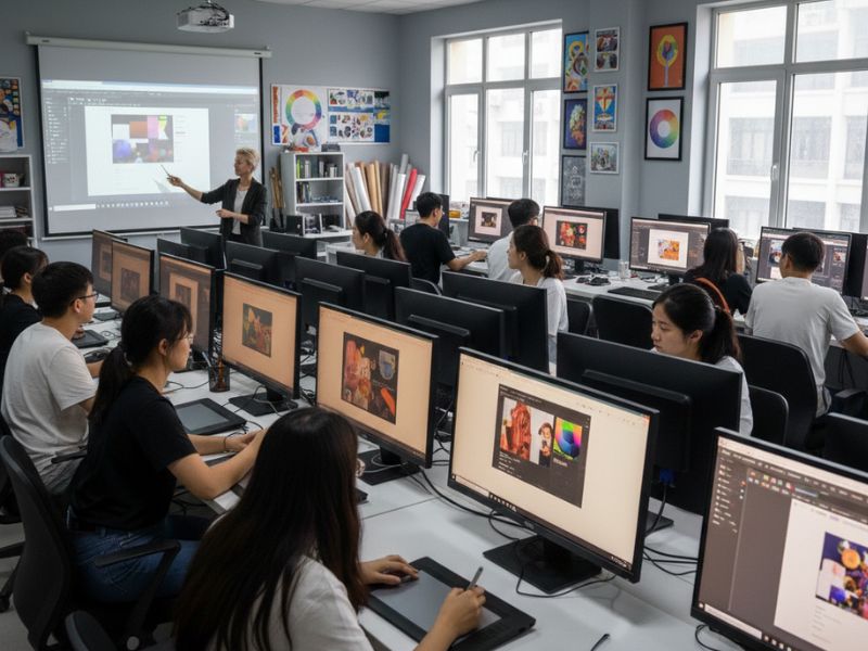 Học thiết kế cơ bản không khó với lộ trình rõ ràng