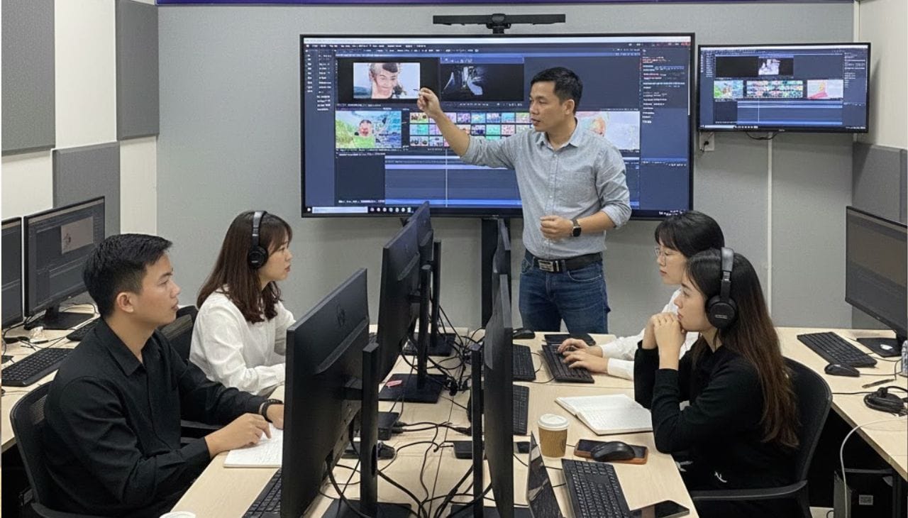 Khóa học dựng phim edit video chuyên nghiệp Hà Nội