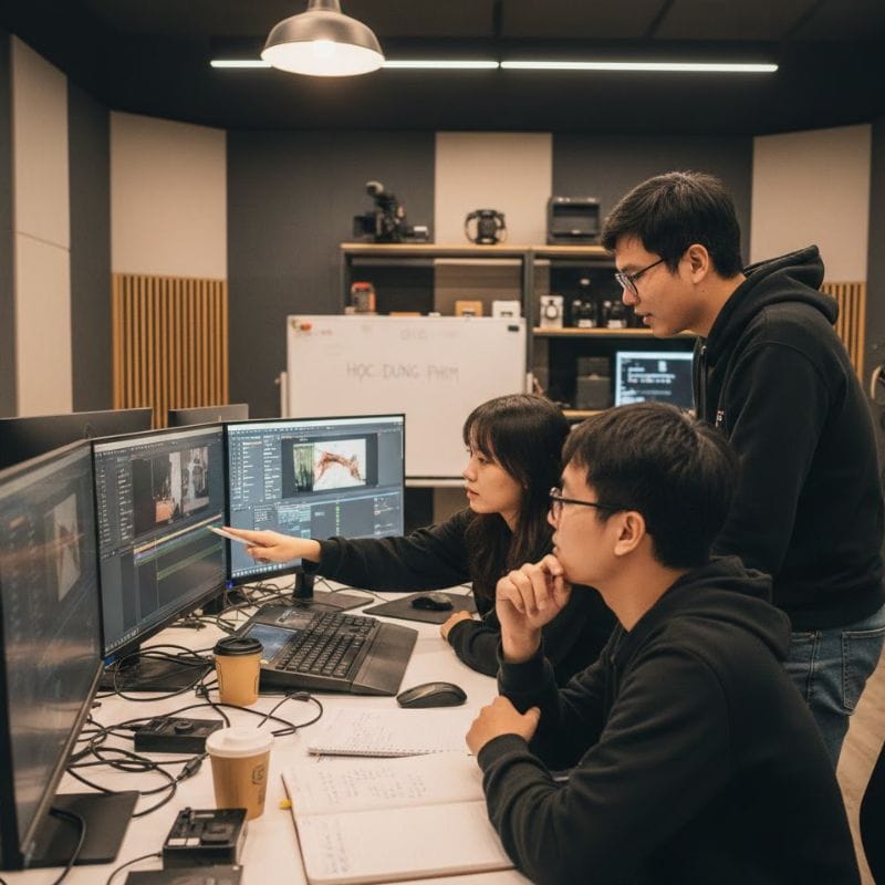 Khóa học dựng phim cấp tốc tại Mastermedia
