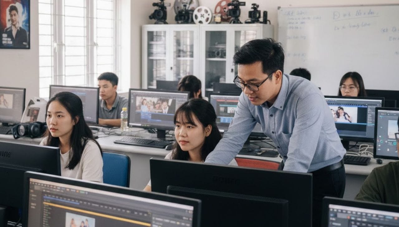 Khóa học dựng phim ngắn hạn, học edit video cấp tốc 14 buổi