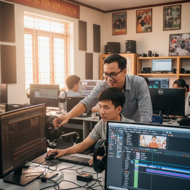 Khóa học dựng phim đào tạo ngắn hạn giúp học viên tiết kiệm thời gian