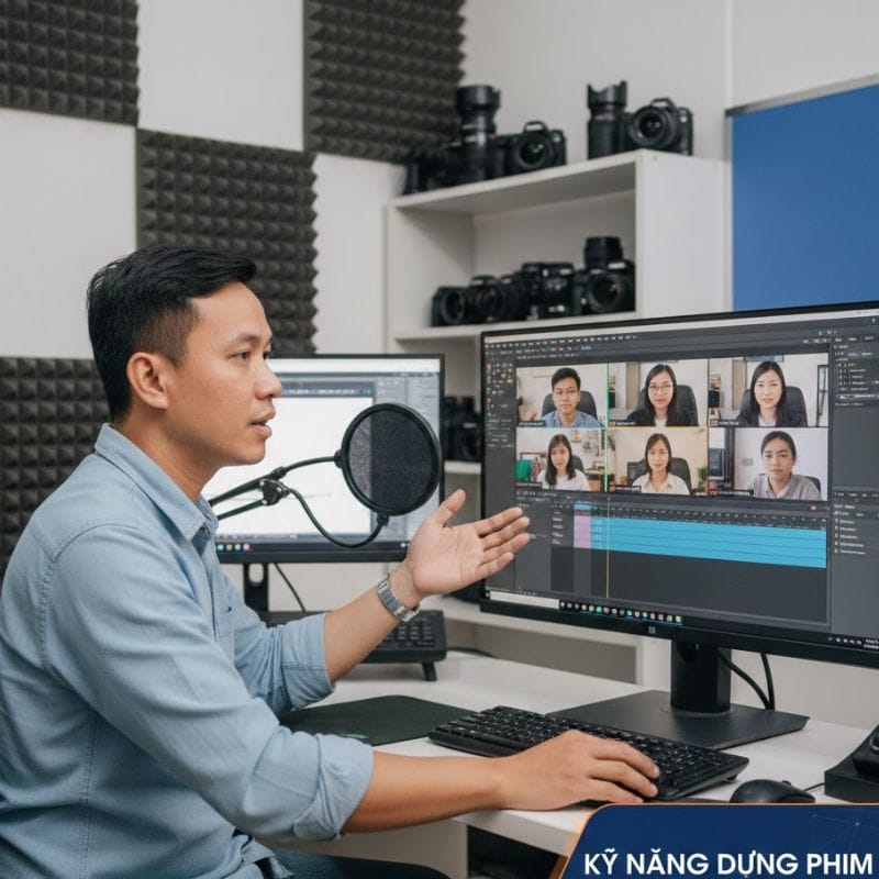 Khóa học dựng phim chuyên nghiệp