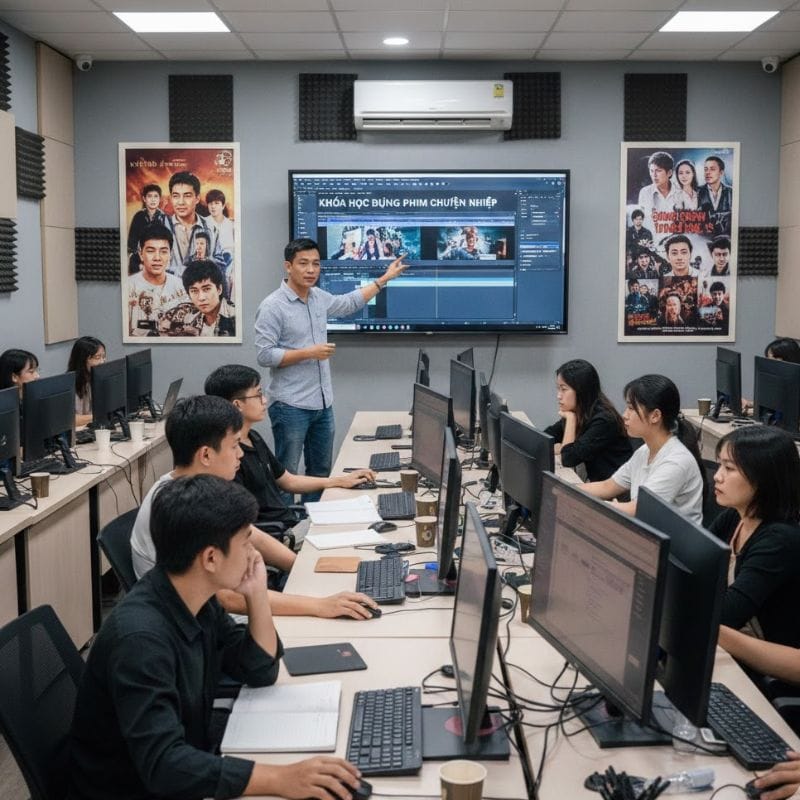 Sử dụng thành thạo các công cụ dựng phim sau 6 tháng