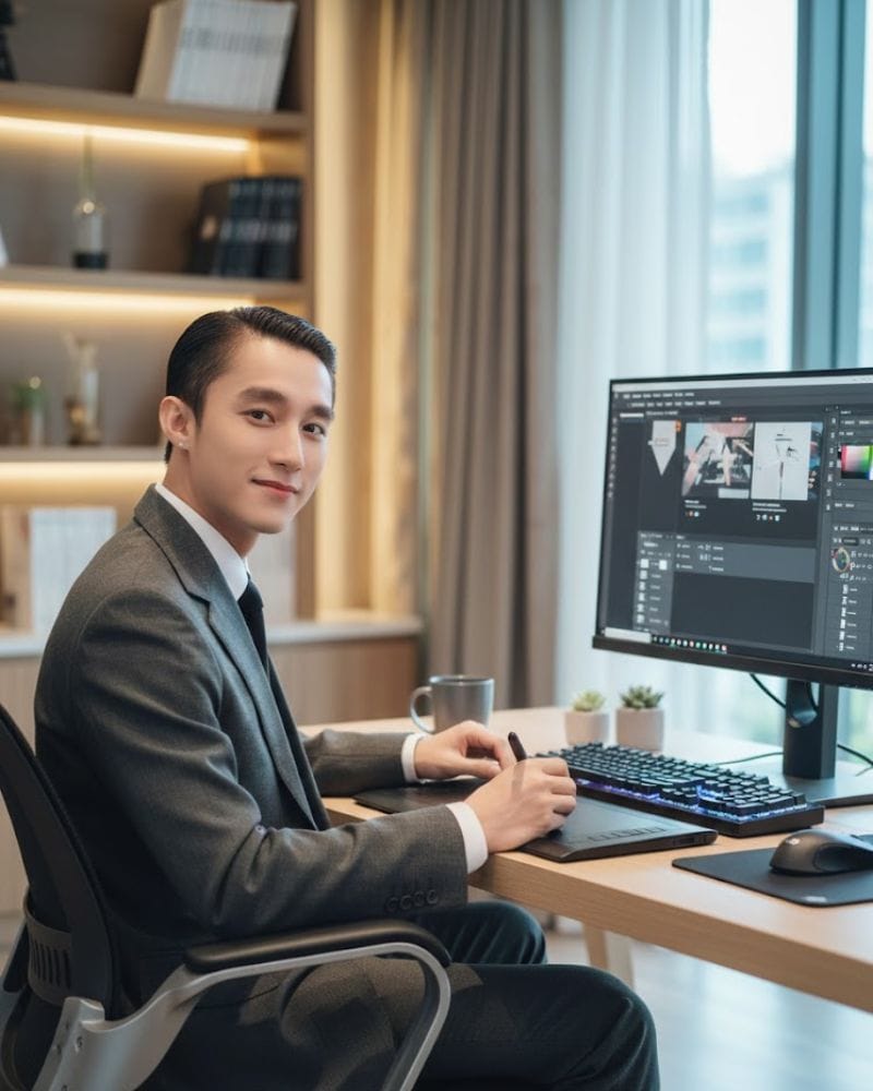 Làm quen với giao diện và các tác vụ thường dùng với photoshop