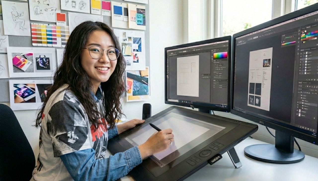 Thành thạo thiết kế đồ họa sau 6 tháng