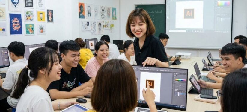 Học illustrator tại Hà Nội, Top 4 học viện đào tạo hàng đầu