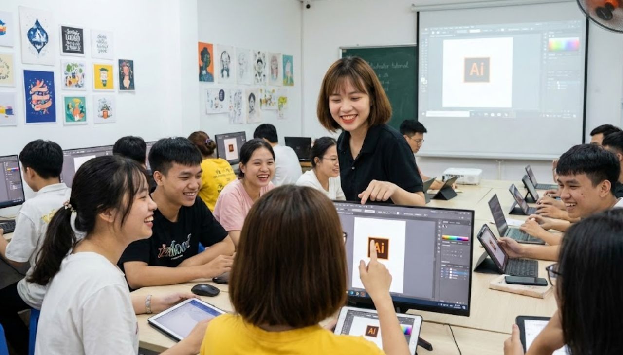 Học illustrator tại Hà Nội, Top 4 học viện đào tạo hàng đầu