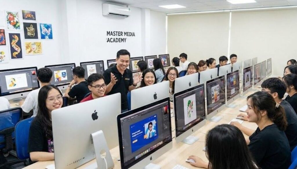 Master Media Academy giảng dạy dễ hiểu, thực hành dự án thật