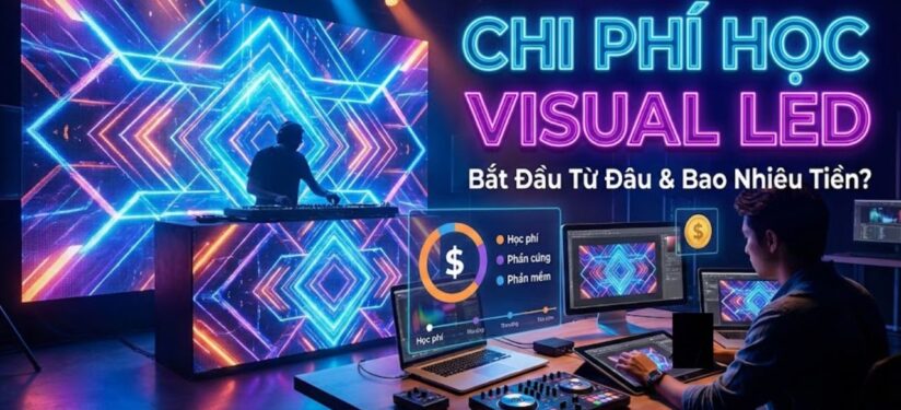 Chi phí học Visual Led, địa chỉ học thiết kế đồ họa Visual uy tín