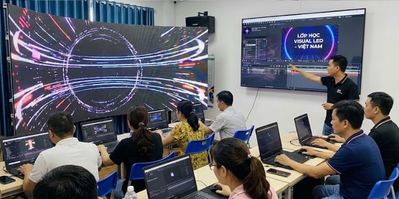After Effects là phần mềm cơ bản khi làm visual led