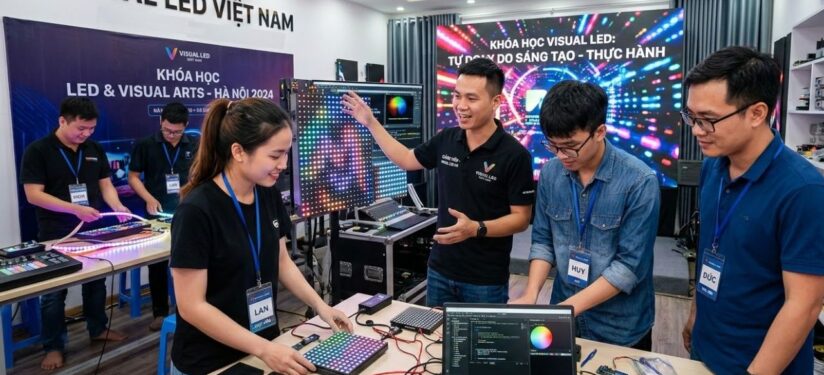 Chuẩn bị trước khi học Visual Led, hiểu đúng về sáng tạo hiệu ứng
