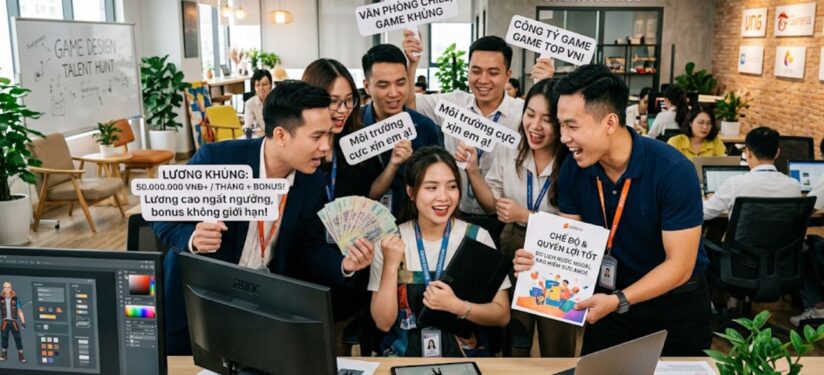 Cơ hội việc làm của nghề thiết kế đồ họa game tại Việt Nam