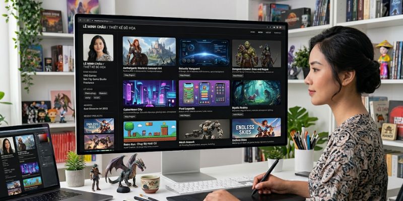 Gây ấn tượng với nhà tuyển dụng bằng các sản phẩm bản thân tạo ra