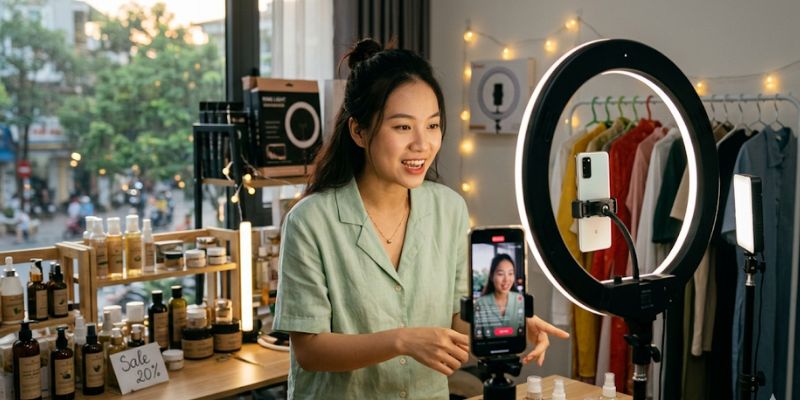 Ánh sáng tốt giúp video rõ nét và cho ra sản phẩm đẹp hơn