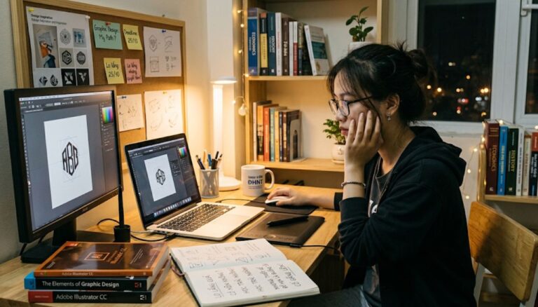 Khóa graphic design dành cho sinh viên học trái ngành