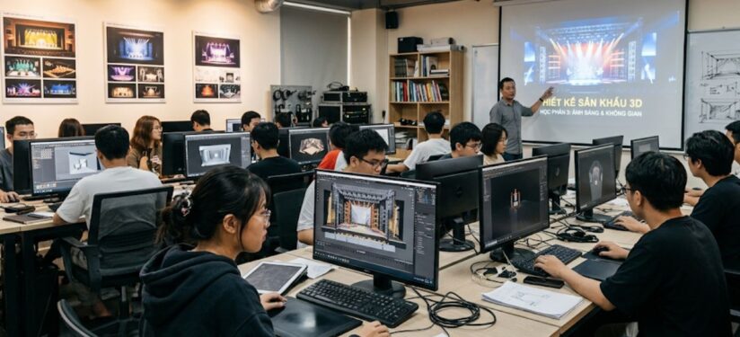 Lộ trình học thiết kế sân khấu 3D từ cơ bản đến chuyên nghiệp