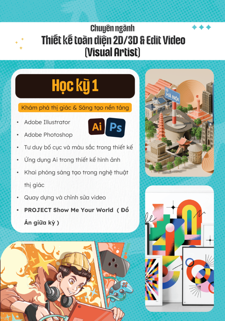 Kỳ 1 khóa thiết kế toàn diện