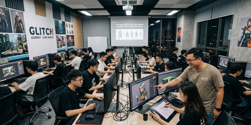 Đón đầu xu hướng công nghệ với khóa học thiết kế đồ họa game