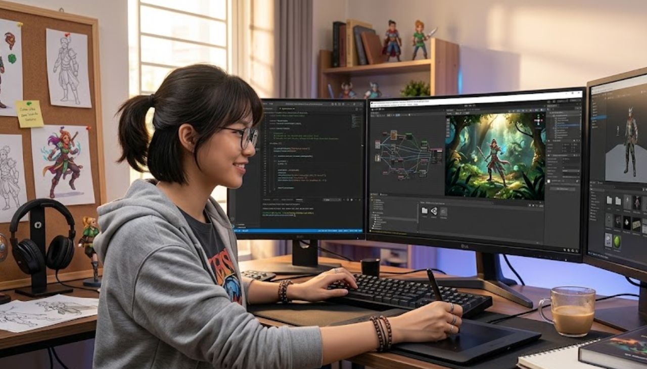 Phần mềm thiết kế đồ họa game 2D 3D thông dụng nhất