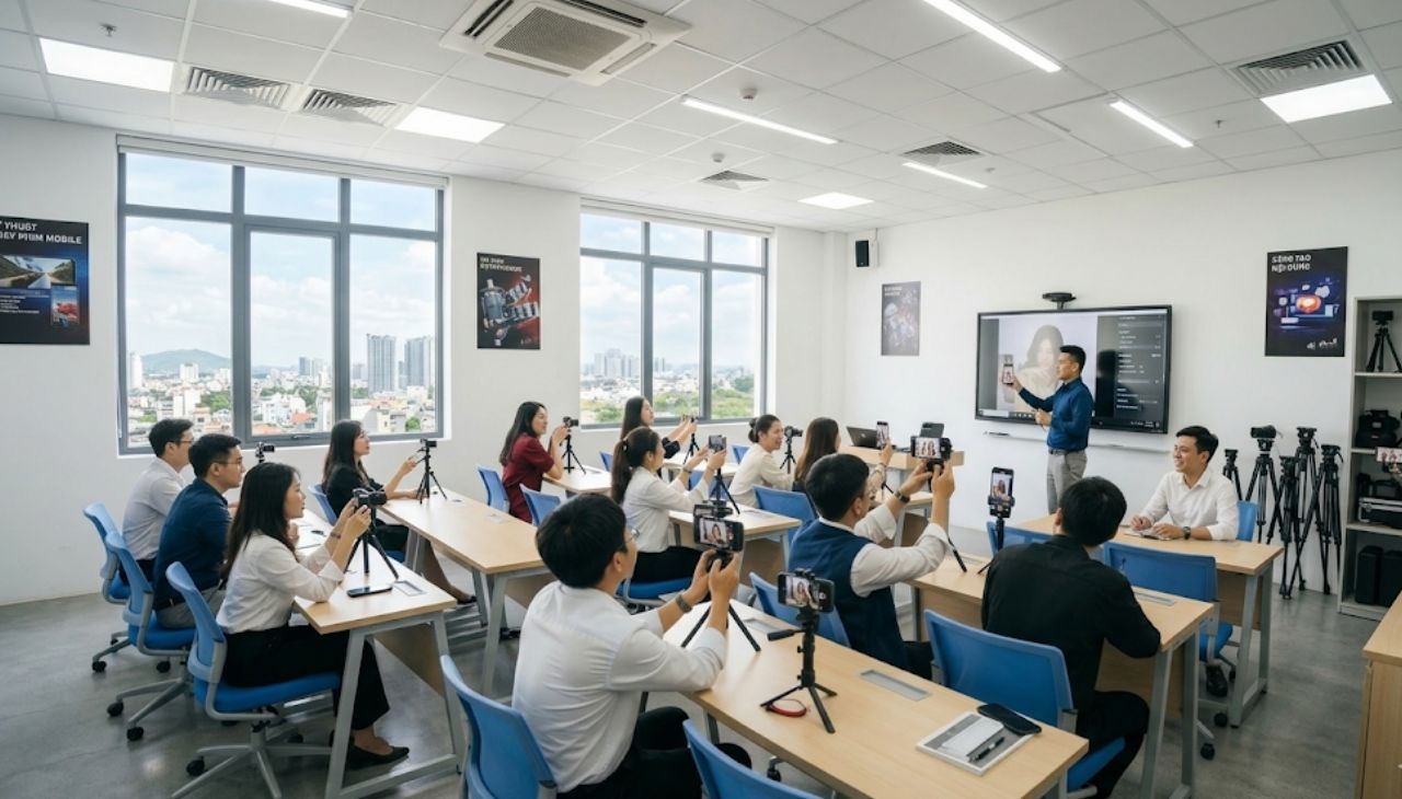 Thiết bị quay video cơ bản, quay bằng điện thoại chất lượng 4K