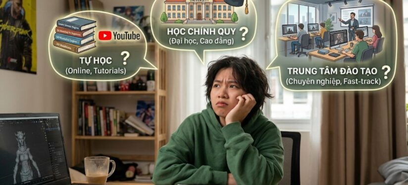 Chi phí học nghề thiết kế đồ họa game tối ưu cho sinh viên
