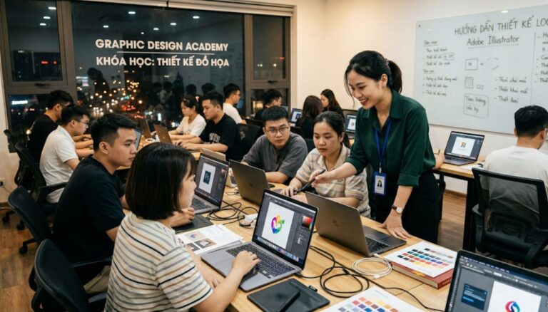 Chi phí học thiết kế đồ họa buổi tối, Dạy thiết kế đồ họa Hà Nội
