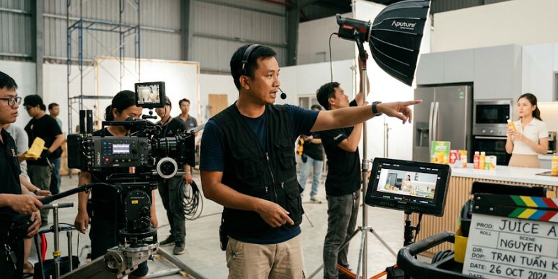 Kinh nghiệm làm dự án lớn là khác biệt của DOP lành nghề với tay mới