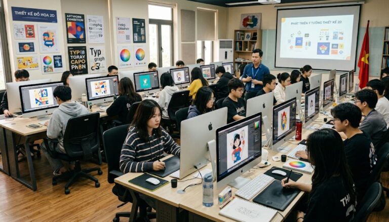 10 bài tập thực hành thiết kế đồ họa 2D cho người mới bắt đầu