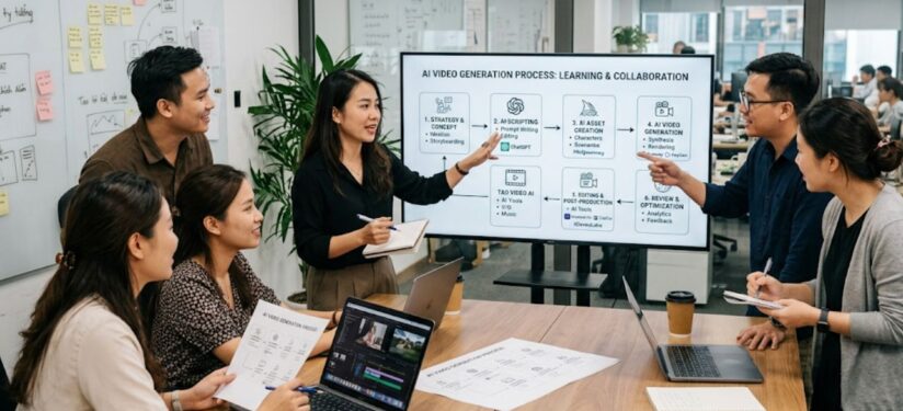 Quy trình chi tiết tạo video bằng AI cho người mới bắt đầu