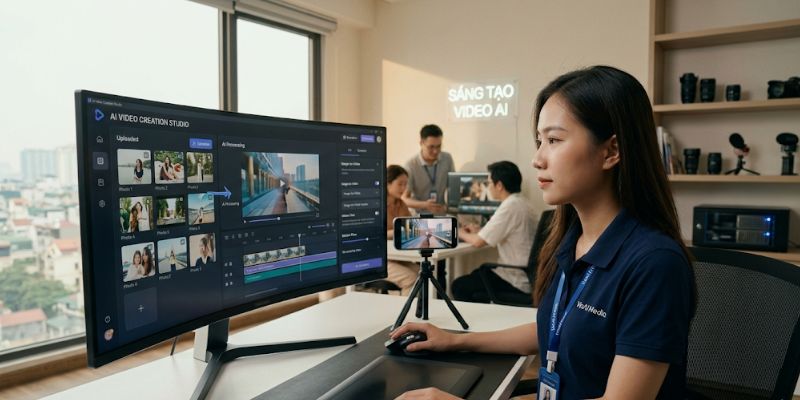 Biến hình ảnh thành video ngắn với AI